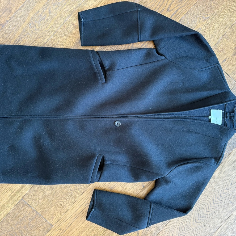 Black Button-Up Coat